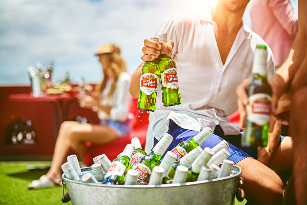 Photograph Iombi Garcia Stella Artois on One Eyeland