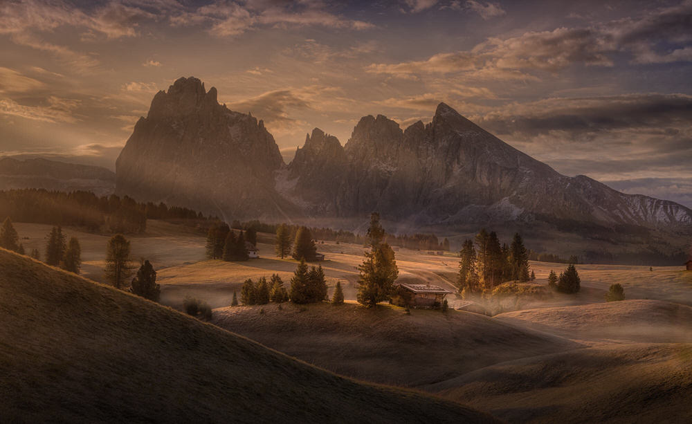Photograph Peter Svoboda As The First Rays Melt The Mists Away on One Eyeland