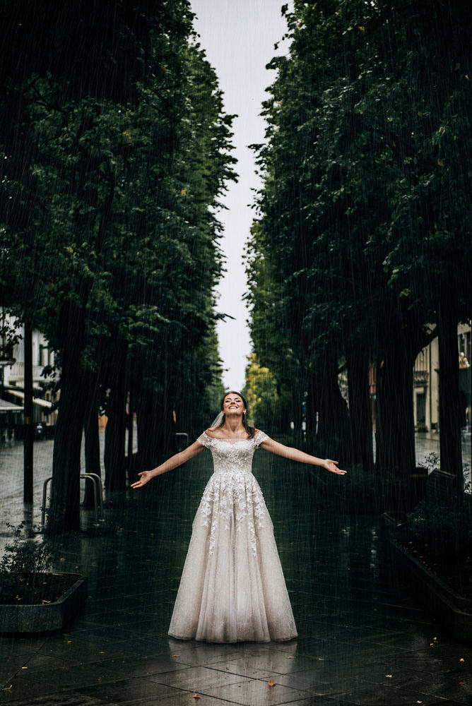 Photograph Monika Krilaviciene Rain on One Eyeland