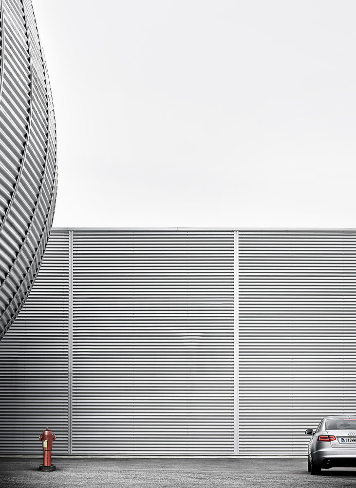 Photograph Patrick Curtet Audi on One Eyeland