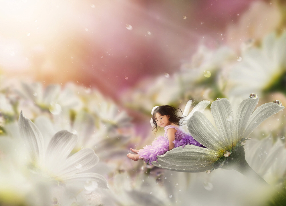 Photograph Micia Photo Resting Fairy on One Eyeland