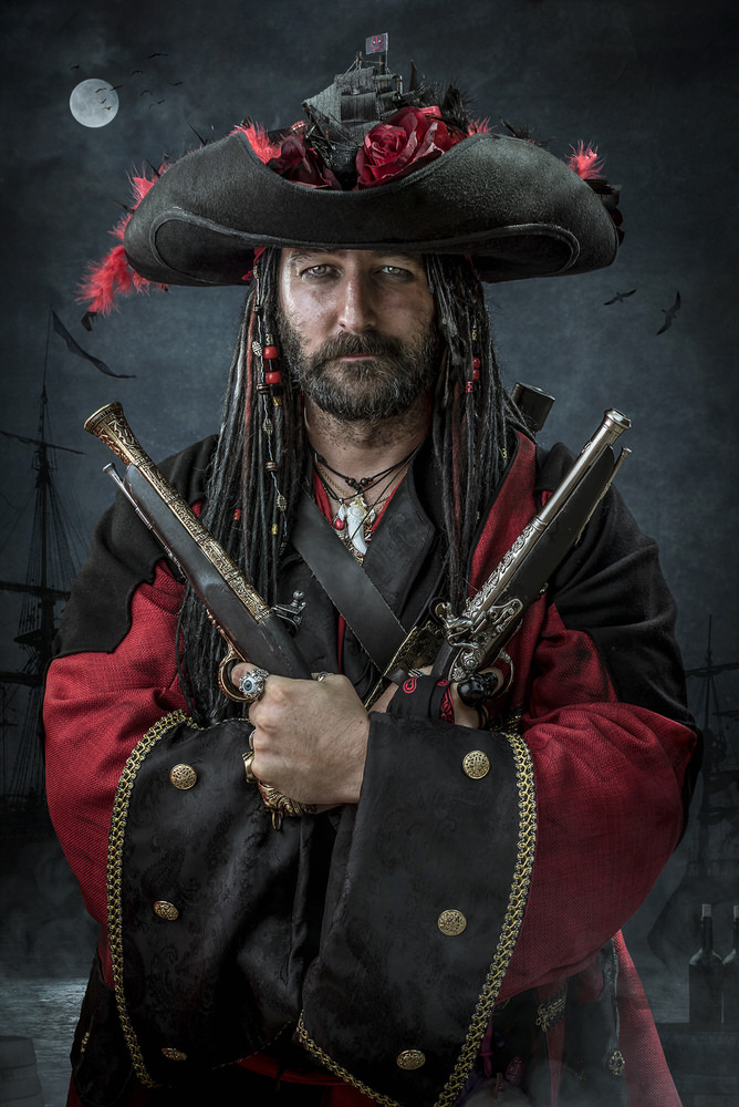 Photograph Christopher Doyle Pirate on One Eyeland