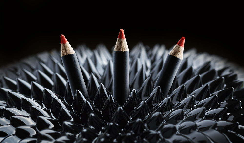 Photograph Mark Mawson Lip Pencil on One Eyeland
