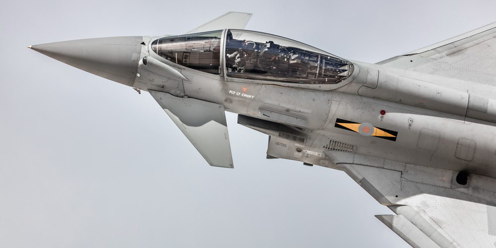 Photograph Rastislav Margus Eurofighter Ef 2000 Typhoon on One Eyeland