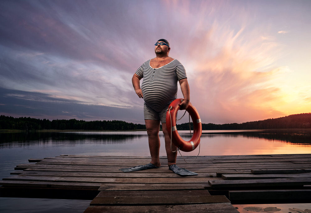 Photograph Przemyslaw Koch The Swimmer on One Eyeland