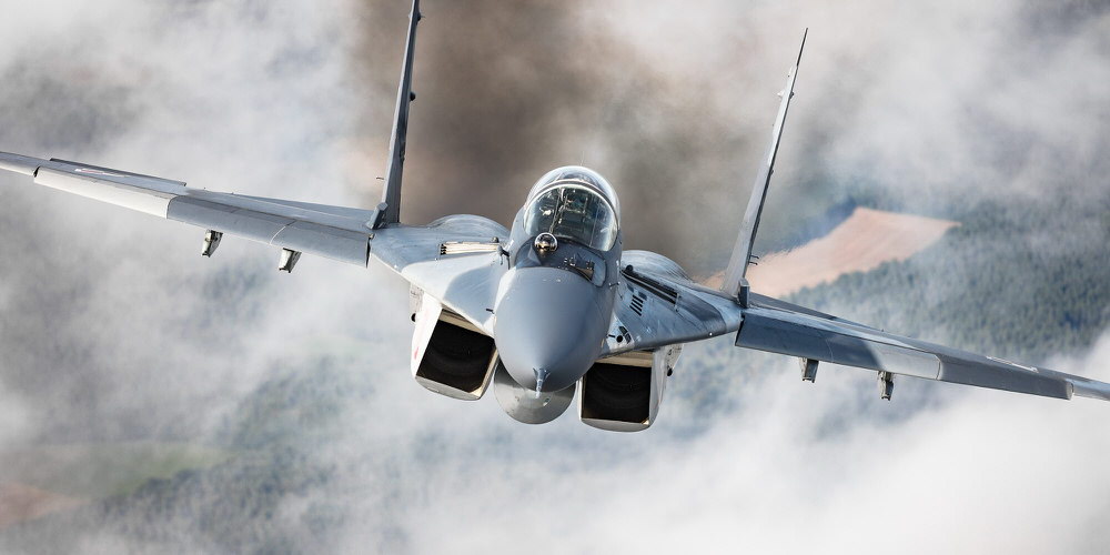 Photograph Rastislav Margus Polish Air Force Mikoyangurevich Mig29a on One Eyeland