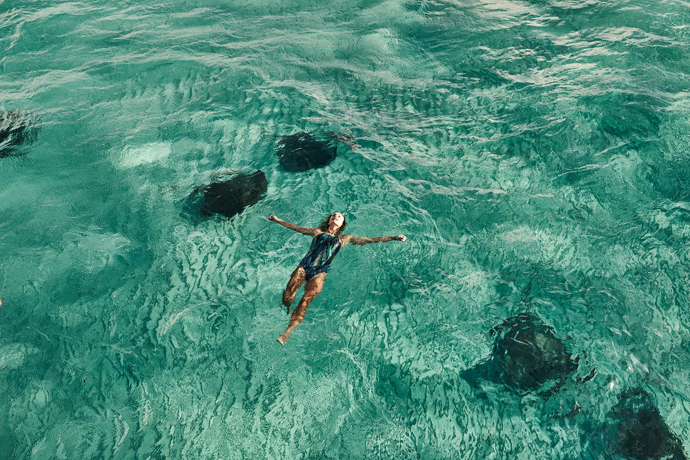 Photograph James Carnegie Stingray City Grand Cayman on One Eyeland