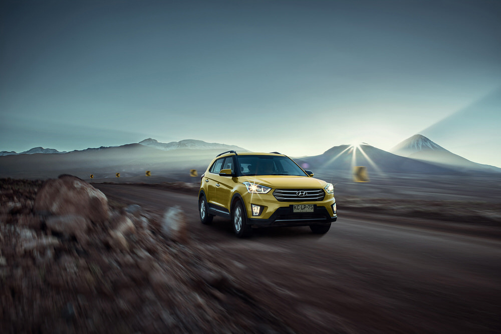 Photograph Nick Hall Hyundai Atacam 1 on One Eyeland