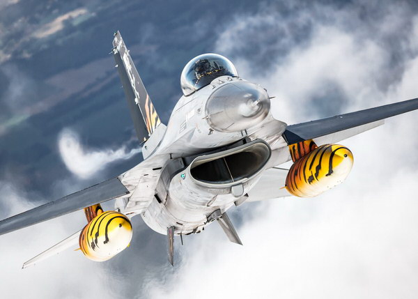 Photograph Rastislav Margus F16am Fighting Falcon on One Eyeland
