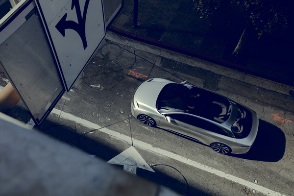 Photograph Patrick Curtet Traffic on One Eyeland
