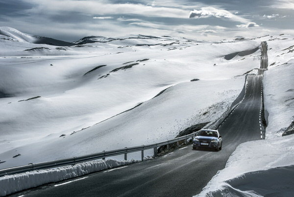 Photograph Patrick Curtet Audi In Norway on One Eyeland
