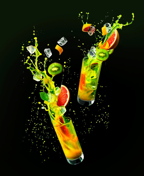 Photograph Piotr Gregorczyk Drinks In Motion Green Devil on One Eyeland