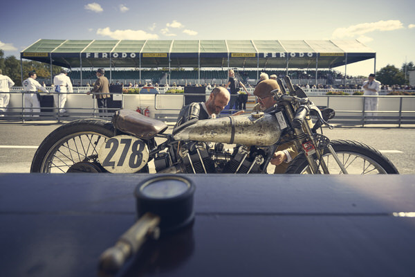 Photograph Nigel Harniman Goodwood Revival 2018 on One Eyeland