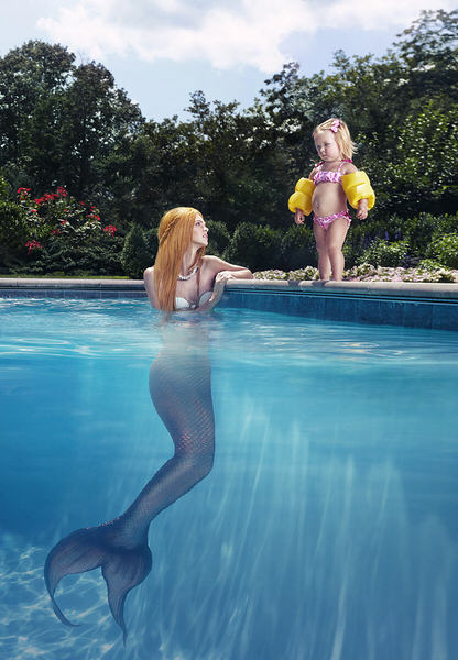 Photograph Rebecca Handler Mermaid on One Eyeland