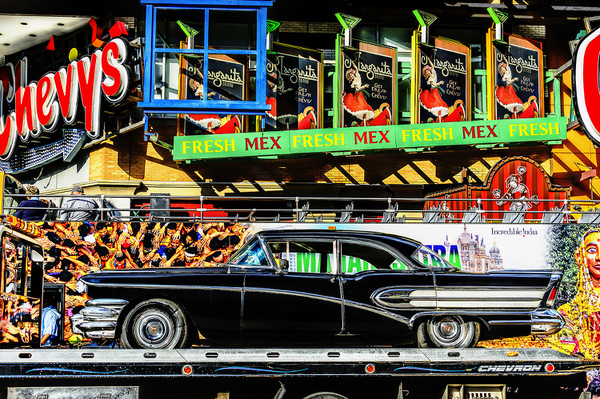 Photograph Mitchell Funk Vintage On Tow Truck on One Eyeland