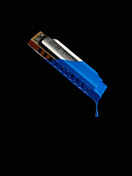 Photograph Robert Tardio Blues Harp on One Eyeland