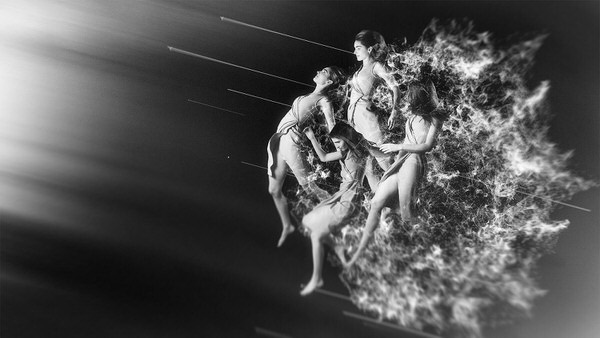 Photograph Ludek Wellart Human Graviton on One Eyeland
