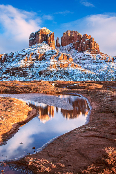 Photograph Grazina Wade Fresh Fallen Snow on One Eyeland