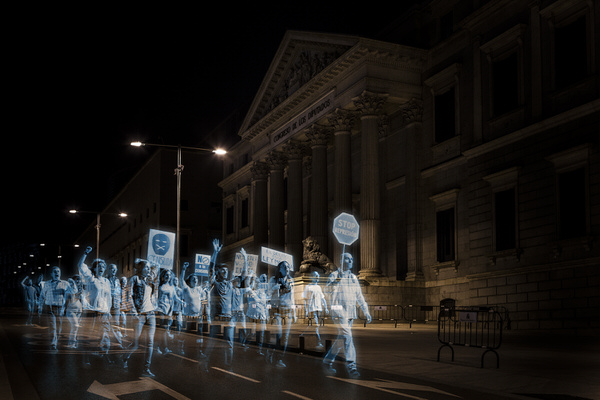 Photograph Alberto Escudero Holograms Manifestation on One Eyeland