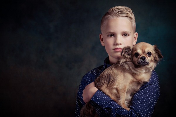 Photograph Henk Veldhuizen With Beau on One Eyeland