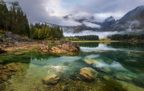 Photograph Ales Krivec Emerald Reflections on One Eyeland