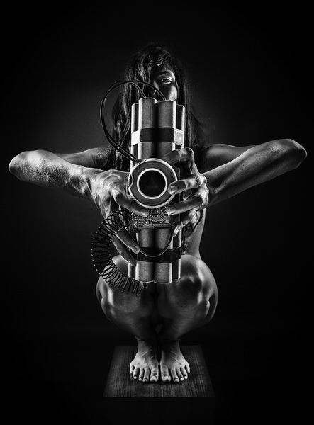 Photograph Jackson Carvalho Human Insanity Ii on One Eyeland
