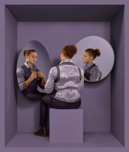 Photograph Kremer Johnson La Fashion Fitting Room on One Eyeland