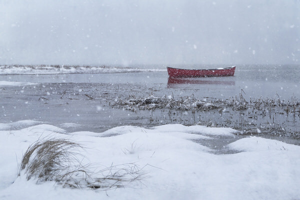 Photograph Olga Merrill Storm On The Bay on One Eyeland