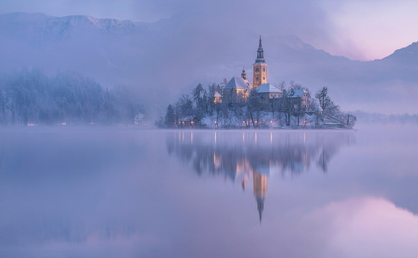 Photograph Ales Krivec Lake Bled on One Eyeland
