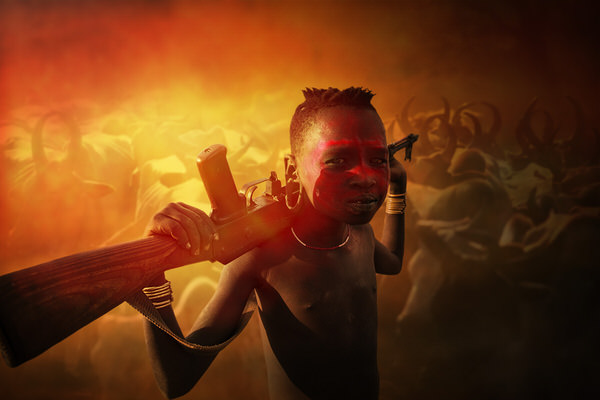 Photograph Svetlin Yosifov Boy From Mursi on One Eyeland