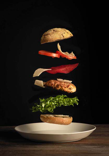 Photograph Marc Sabat Fish Burger on One Eyeland