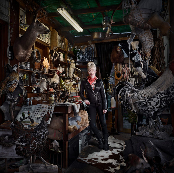 Photograph Keren Dobia The Taxidermist on One Eyeland