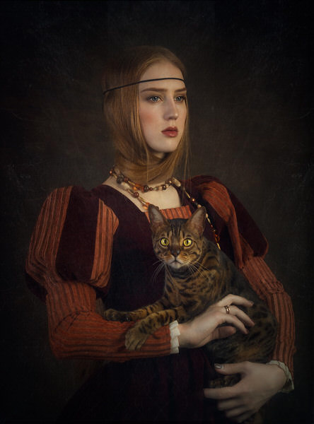 Photograph Svetlana Melik Nubarova Classic Portrait on One Eyeland