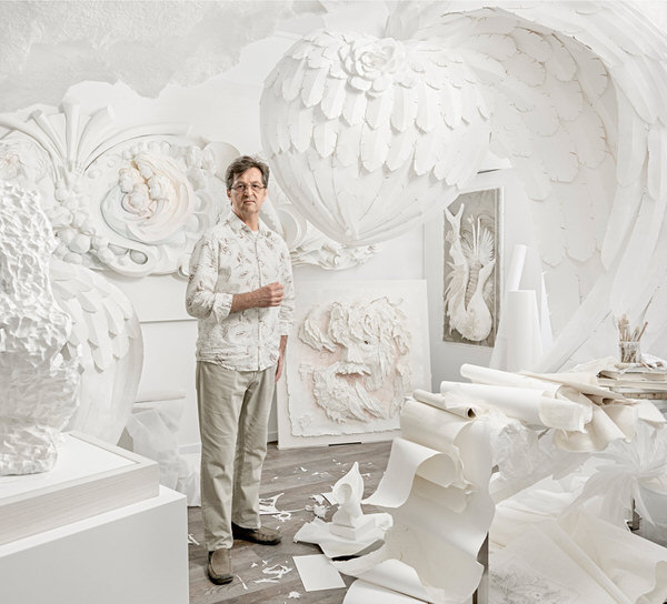 Photograph Keren Dobia The Paper Sculptor on One Eyeland