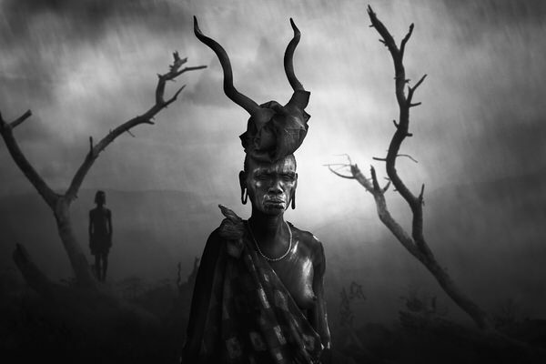Photograph Svetlin Yosifov Woman Mursi on One Eyeland