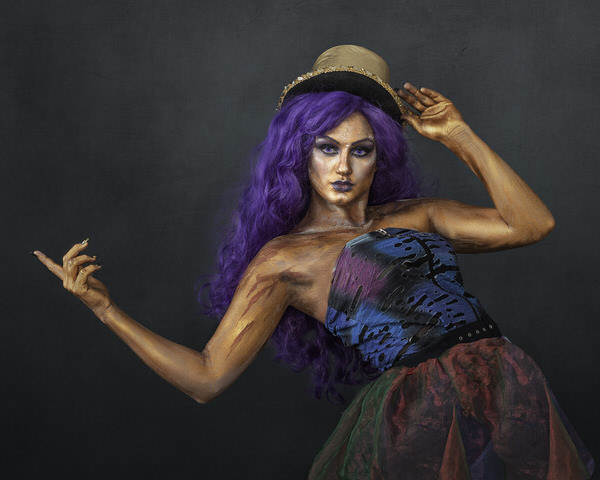 Photograph Peter Rooney Showgirl on One Eyeland