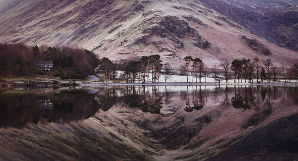 Photograph Angi Wallace Frosty Buttermere Reflections on One Eyeland