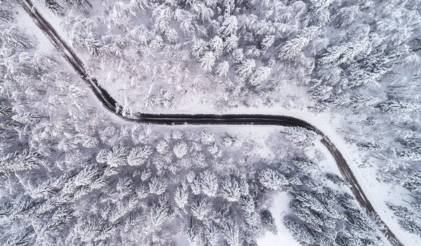 Photograph Ales Krivec Winter Road on One Eyeland
