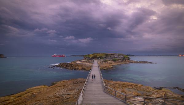 Photograph Steve Turner Approaching Storm on One Eyeland