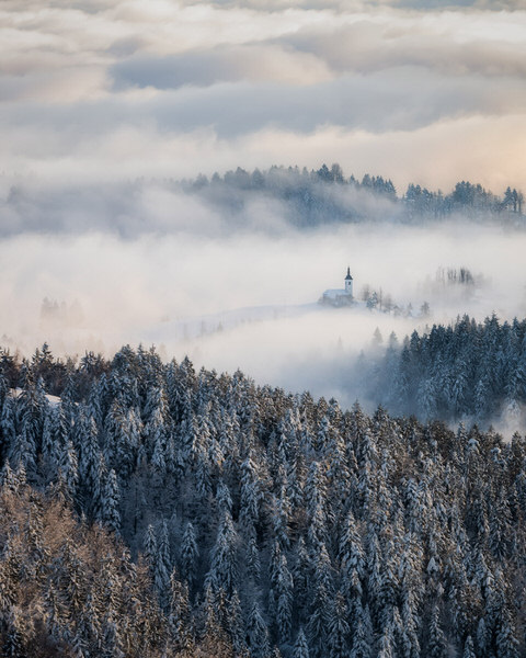 Photograph Jaka Ivancic St Martin In The Fog on One Eyeland