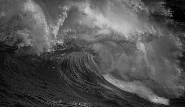 Photograph Steve Turner Wave Power on One Eyeland
