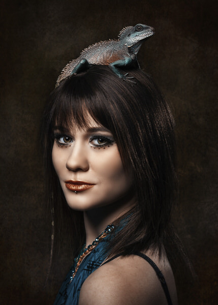 Photograph Angi Wallace Spirit Animal Water Dragon on One Eyeland