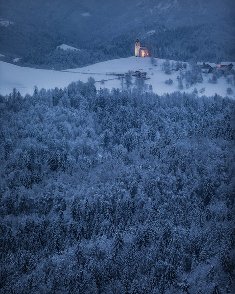 Photograph Jaka Ivancic New Snow On St Andrew on One Eyeland