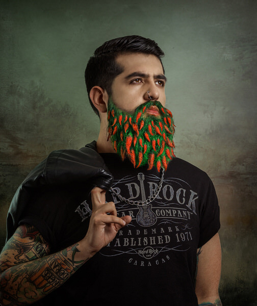 Photograph Diego Aguilar Carrera Uncomfortable Beards on One Eyeland