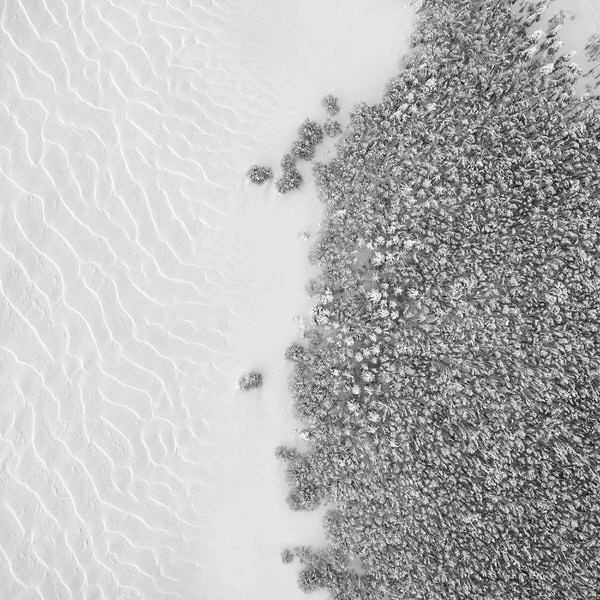 Photograph George Bufan Snow Waves on One Eyeland