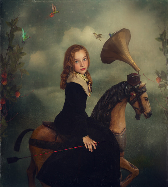 Photograph Svetlana Melik Nubarova Horsewoman on One Eyeland