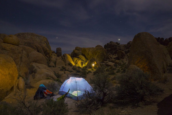 Photograph Woods Wheatcroft Desert Camp on One Eyeland