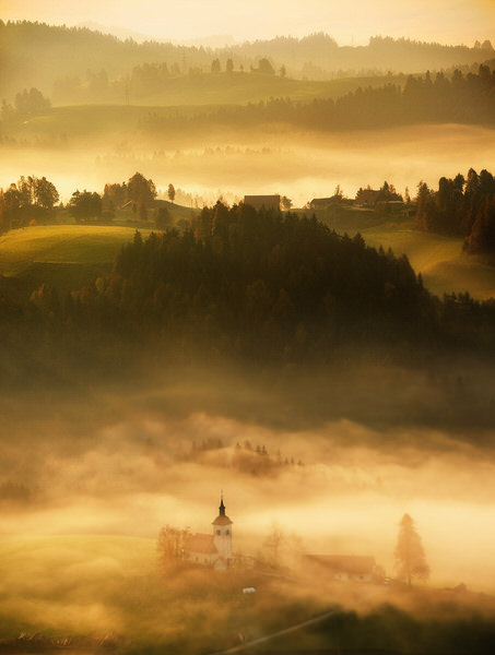 Photograph Ales Krivec Morning Layers on One Eyeland