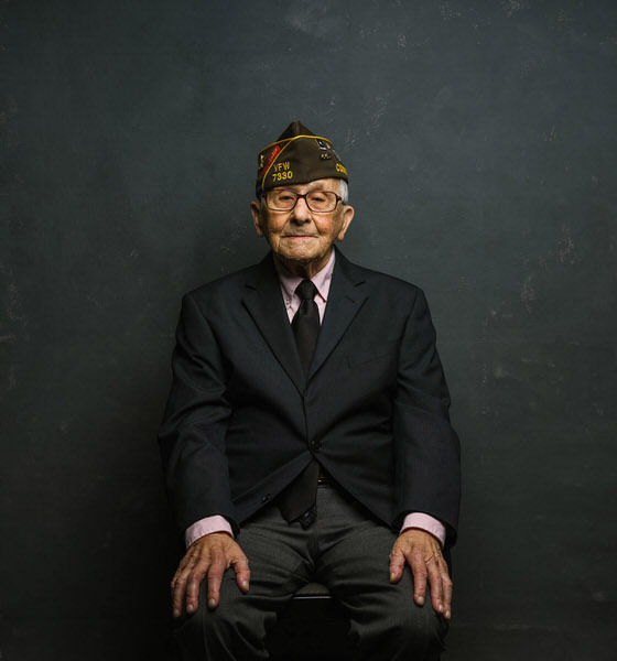 Photograph Ian Ross Pettigrew Veteran 01 on One Eyeland