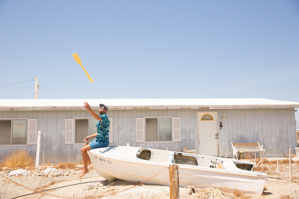 Photograph Woods Wheatcroft Salton Sea on One Eyeland